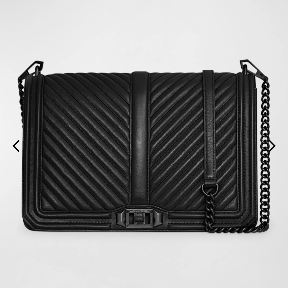 Rebecca Minkoff
Love Jumbo Chevron-Quilted Crossbody